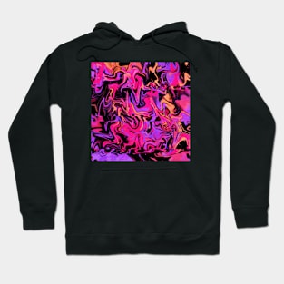 Glitchy Tie Dye Hoodie